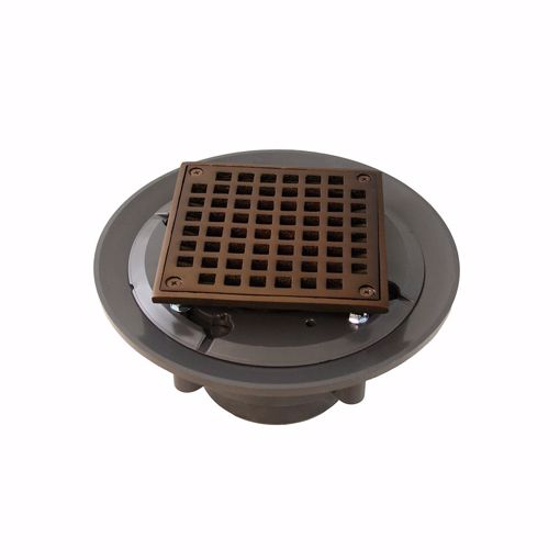 Picture of 3X4 PVC DRAIN FOR MULTI HEAD SHR 5SQ WB