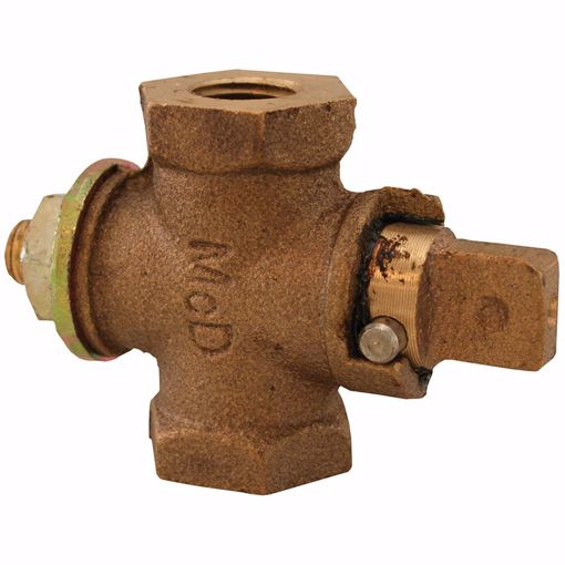 Picture of 1" Gas Shut-Off Valve, Tee Head