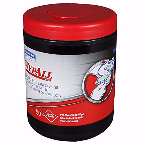 Picture of Wypall Waterless Hand Wipes, 32 Tubs