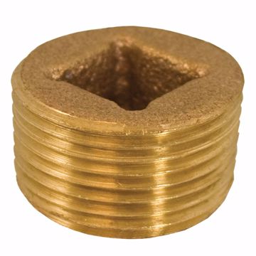 Picture of 3 BRONZE COUNTERSUNK PLUG LEAD FREE