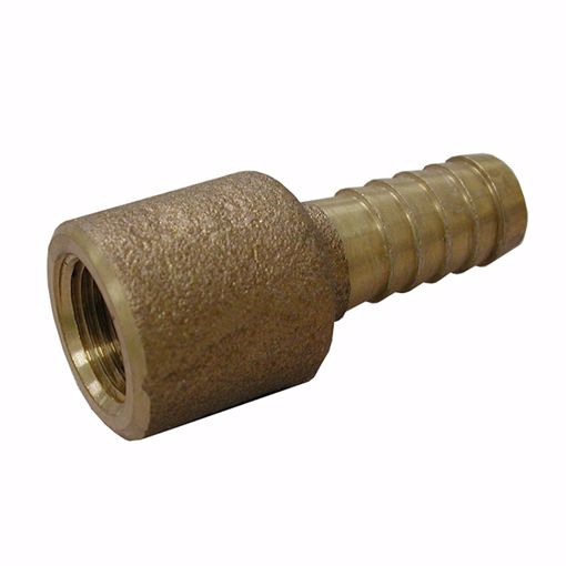 Picture of 3/4 BRASS INSERT X FIP ADAPTER - LEAD FREE
