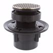 Picture of 3" x 4" LevelBest® Complete Heavy Duty Drain System with 3" Plastic Spud and 5" Nickel Bronze Strainer