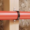 Picture of 4" Pipe Strap, Two-Hole, Vinyl Coated, Carton of 25