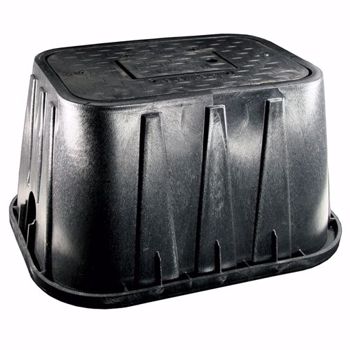 Picture of 12" Water Meter Box and Lid Marked "Sewer"