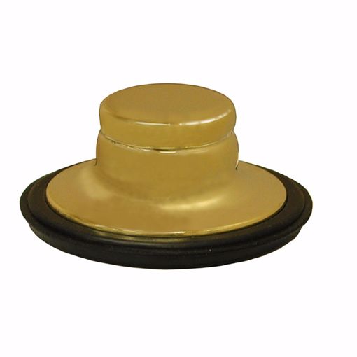 Picture of Polished Brass Stopper for Disposal Assembly
