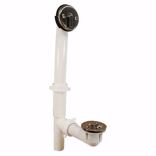 Picture of SN WHITE PLASTIC TRIP LEVER TUBULAR BATH WASTE KIT