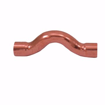 Picture of 1/2" C x C Wrot Copper Crossover Coupling