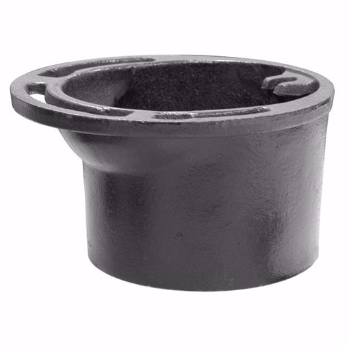 Picture of 4" x 4" Cast Iron Inside Caulk Four-Way Offset Closet Flange