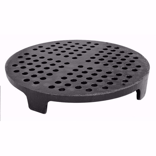 Picture of 10" Perforated Sewer Strainer with Legs - Diameter 12-1/4"