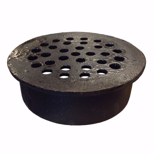 Picture of 6" Cast Iron Pipe Drain Ohio Style Grate