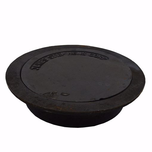 Picture of 10" Sewer Box Plain Lid and Ring