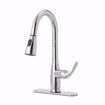 Picture of Chrome Plated Hi-Arc Pull-Down Kitchen Faucet
