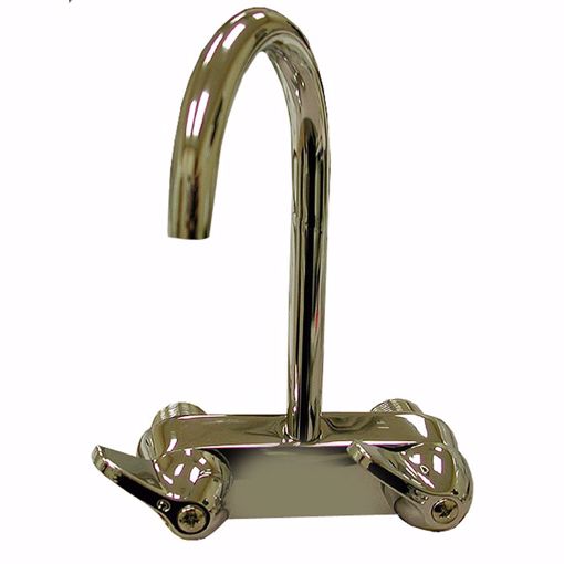 Picture of Code Pattern Bathcock with Goose Neck Spout