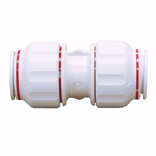 Picture of 3/4" CTS Plastic Twist-to-Lock Push On Union Connector