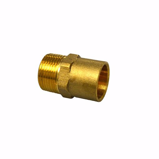 Picture of 1-1/2" C x MIP Cast Brass Adapter
