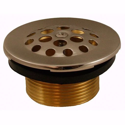 Picture of Brushed Nickel Trip Lever Tub Drain Body