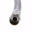 Picture of 3/4" MIP x 3/4" COMP x 12" Braided Stainless Steel Water Heater Connector