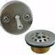 Picture of Brushed Nickel Two-Hole Trip Lever Tub Drain Trim Kit