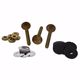Picture of Extra-Heavy Solid Brass Tank to Bowl 3-Bolt Set