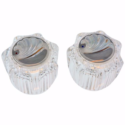 Picture of Acrylic Knob Replacement Handles fits Delta®/Delex® and Peerless, Pair
