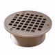 Picture of Brushed Nickel 3-1/2" Metal Spud with 5" Round Strainer