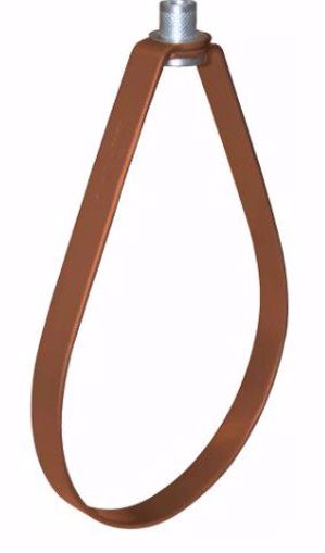 Picture of 3/4" Copper Epoxy Plated Carbon Steel Swivel Ring Hanger