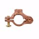 Picture of 1-1/4" Copper Plated Hinged Split Ring for 3/8" Rod