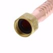 Picture of 3/4" FIP x 3/4" SWT x 18" Copper Corrugated Water Heater Connector
