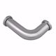 Picture of 2" x 5" x 7" Chrome Plated Closet Flush Elbow with Nuts 20 Gauge