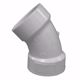 Picture of 2" PVC 45° Elbow, H x H
