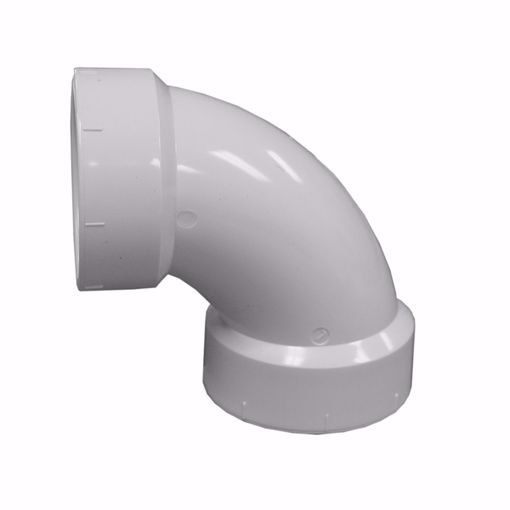 Picture of 2" PVC 90° Elbow, H x H