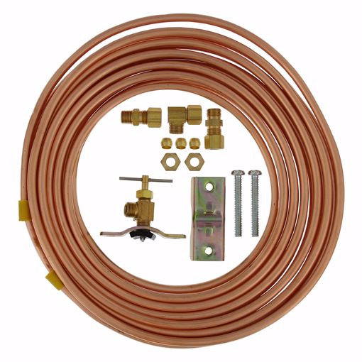 Picture of 1/4 X 25 COPPER TUBE ICE MAKER KIT
