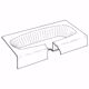 Picture of 16" x 60" x 42" Bathtub Protector for Oval Tubs, Carton of 25