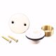 Picture of Biscuit Two-Hole Lift and Turn Tub Drain Trim Kit