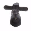 Picture of 1/2" FIP x 3/8" OD Comp Quarter-Turn Straight Supply Stop Valve with Cross Handle, Old World Bronze