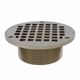 Picture of 3" IPS Metal Spud with 5" Nickel Bronze Round Strainer