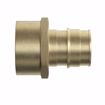 Picture of 1-1/4” F1960 x FIP Brass PEX Adapter, Bag of 6
