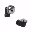 Picture of Lift and Turn ABS Schedule 40 Half Bath Waste Kit with Quick Test, Chrome Plated