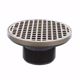 Picture of 3" IPS PVC Spud with 6" Nickel Bronze Strainer with Ring