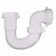 Picture of 1-1/2" White Plastic Slip Joint Repair Trap