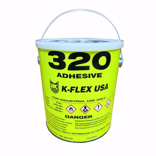 Picture of 1 Gallon Fast Tack Insulation Contact Adhesive, Amber, Carton of 4