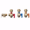 Picture of 3/4" IPS Tankless Water Heater Valve Service Kit with Pressure Relief Valve and Recirculation Valve