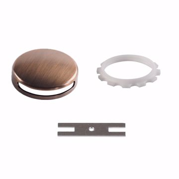 Picture of Snap-On Bathtub Faceplate with Conversion Bar, Oil Rubbed Bronze
