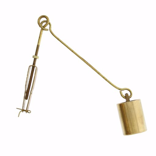 Picture of Brass Trip Lever Tub Drain Linkage Assembly with Plunger