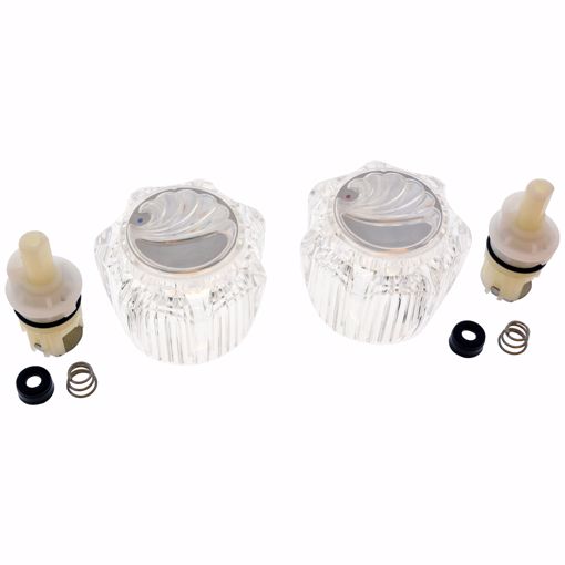 Picture of Complete Faucet Repair Kit fits Delta®/Delex® and Peerless® Two Handle Faucets