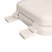 Picture of Bone Soft Toilet Seat, Closed Front with Cover, QuicKlean® Hinges, Round