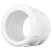 Picture of 1-1/2" x 1-1/4" PVC Male Trap Adapter with Plastic Nut