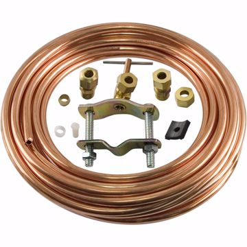 Picture of 1/4" x 25' Copper Ice Maker Installation Kit