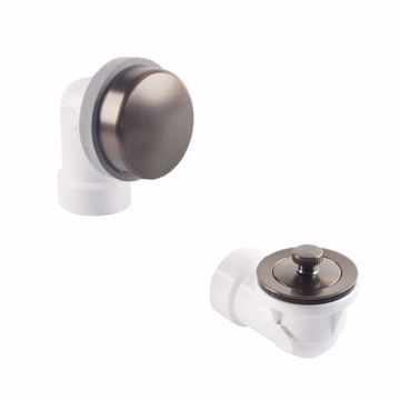 Picture of Lift and Turn PVC Schedule 40 Half Bath Waste Kit with Quick Test, Oil Rubbed Bronze