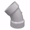 Picture of 2" PVC 45° Elbow, H x H